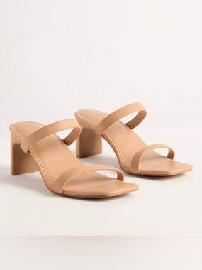 Torrid Square Toe Double Strap Heel in size 12WW